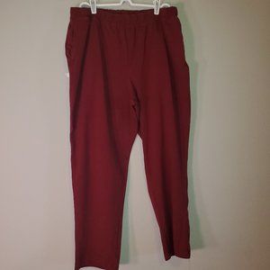 Catherines Suprema Collection Stretchy Loose-Fitting Pants with 2 Side Pockets